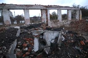 Consequences of Russian shelling in Kharkiv region